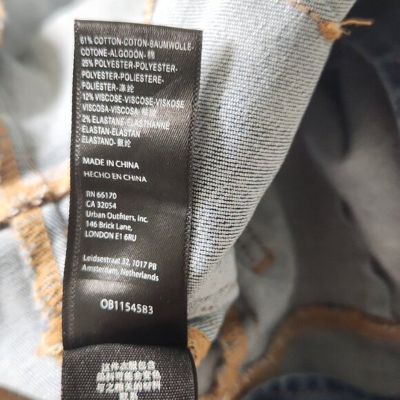 Free People Lennox Zip-Front Denim Jumpsuit XS Excellent Condition - Picture 14 of 16